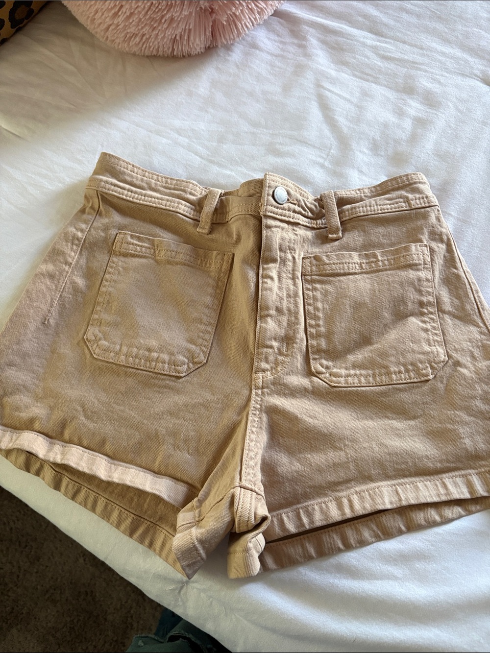 Universal Thread High-Rise Denim Sailor Shorts